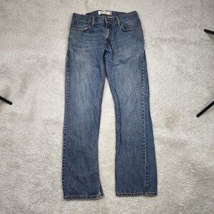 Levi's 527 Jeans Mens Size 31x34 Boot Cut Light Wash Blue Denim Y2K 2000s USA